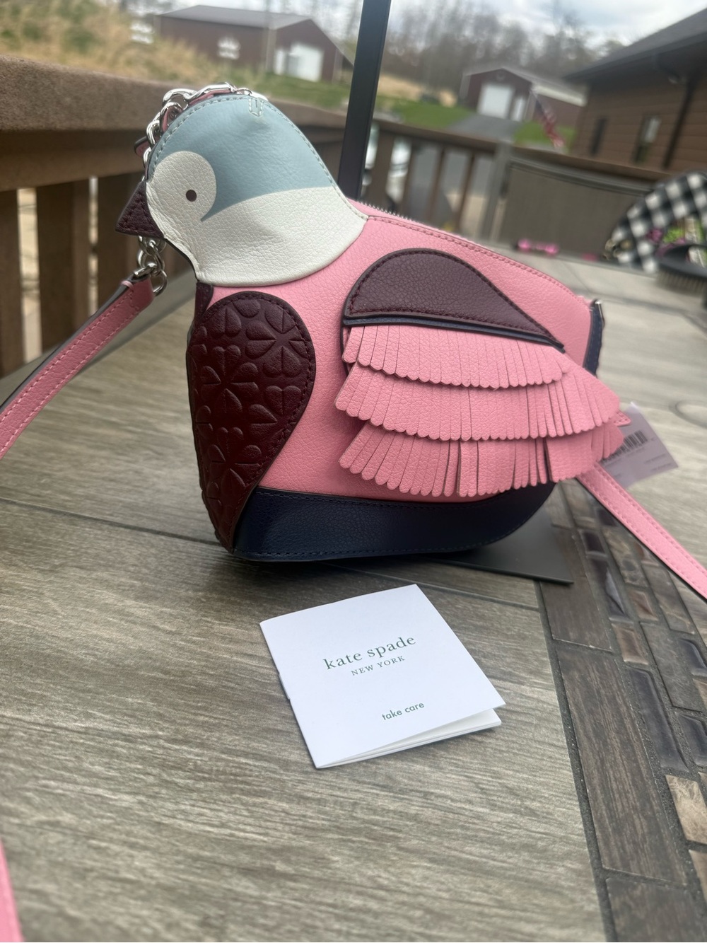 NWT Kate Spade New York Love Birds Bird Novelty Crossbody Bag - Picture 6 of 14